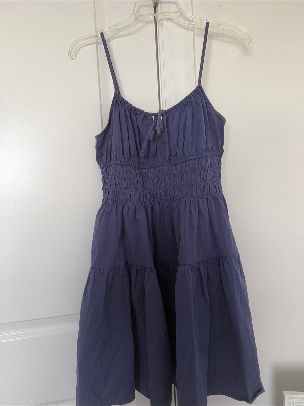Purple Spaghetti-Strap Sundress